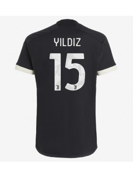 Juventus Kenan Yildiz #15 Ausweichtrikot 2023-24 Kurzarm